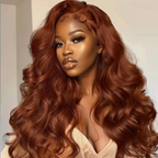 Mii+ Signature- Reddish Brown Boby Wave 180% density