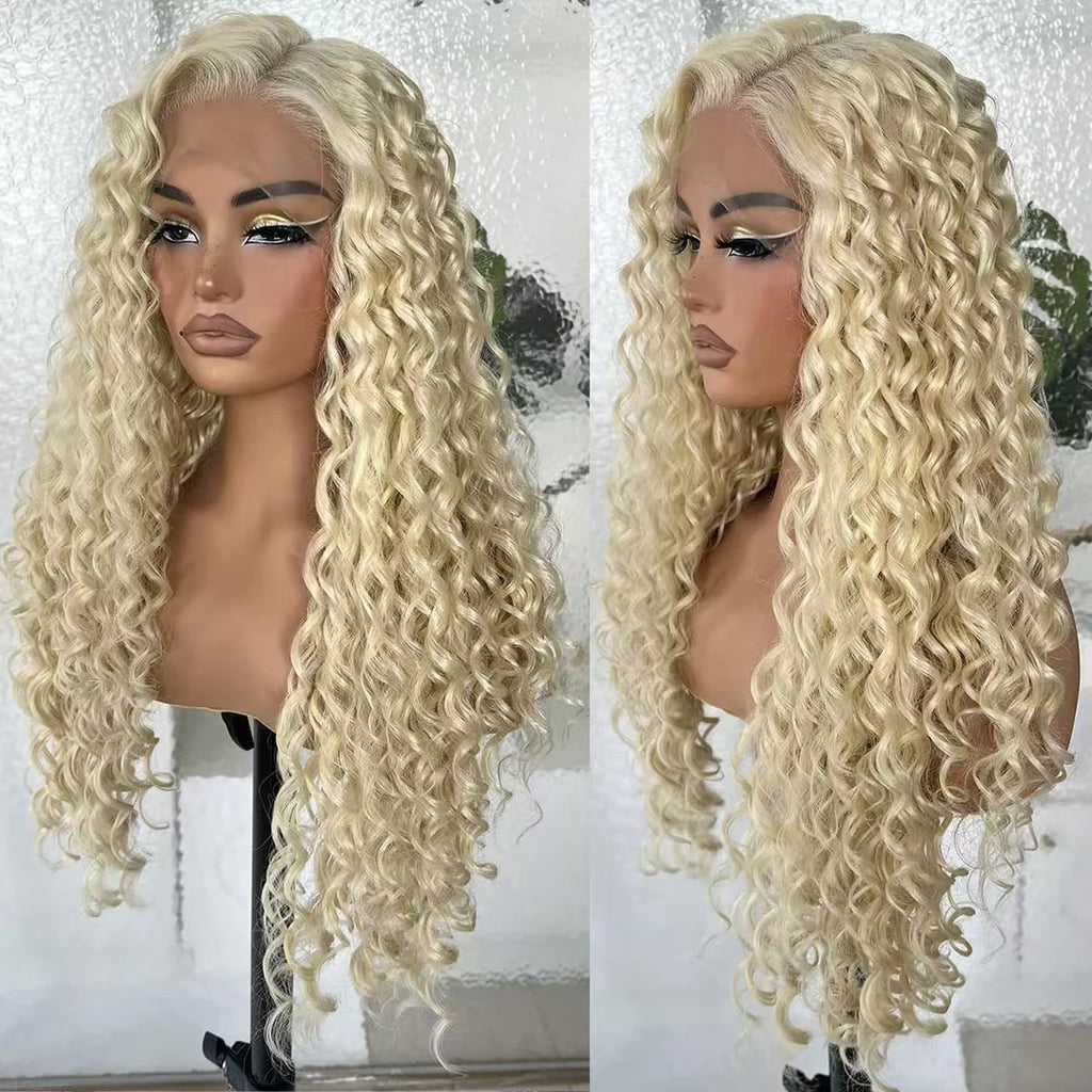 Mii+ Signature- #613 blonde jerry Curly 180% density