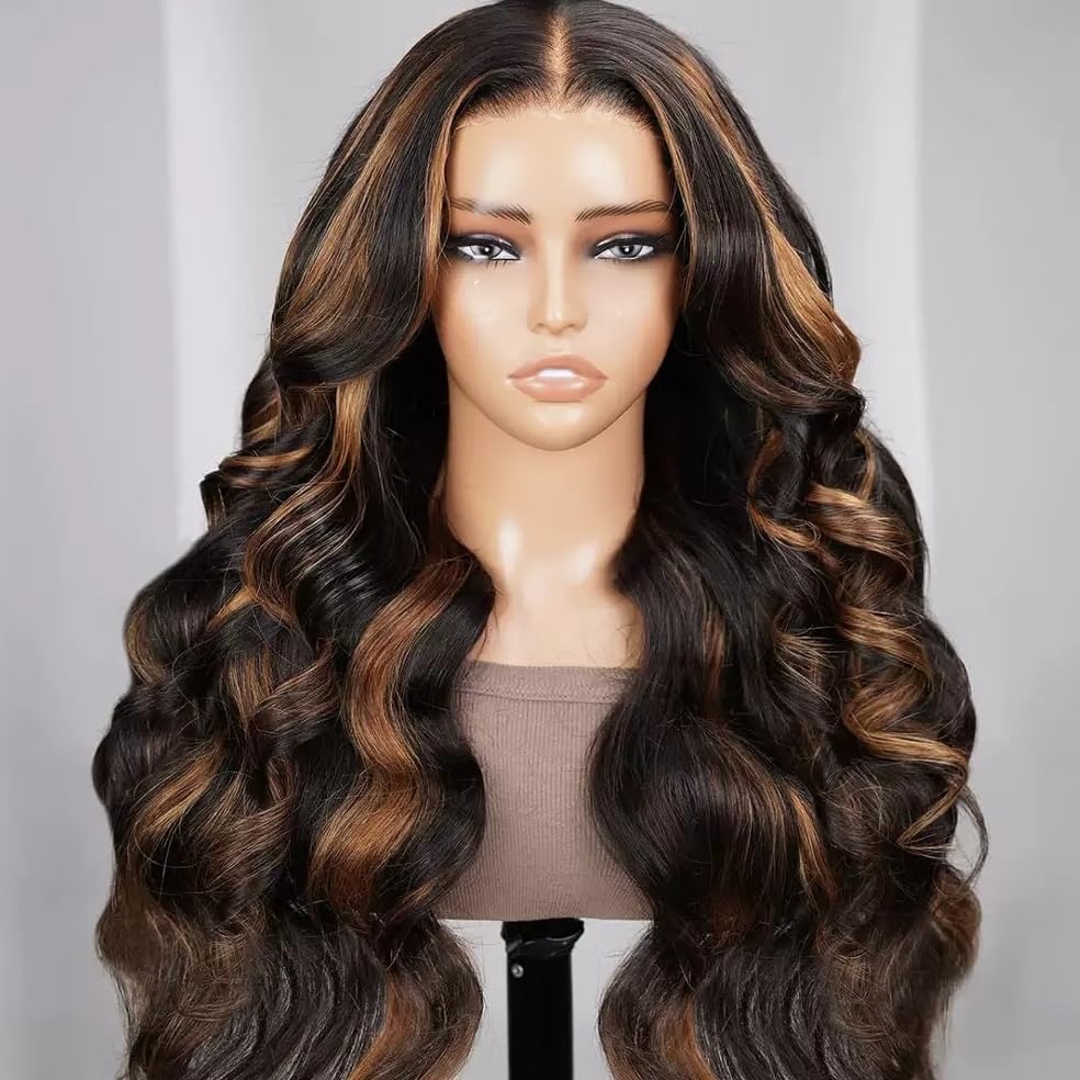 Mii+ Signature- 1B/30 blonde Piano highlight body wave
