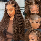 Mii+ Signature | chocolate brown Deep Curly HD Lace