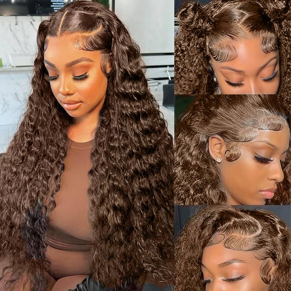 Mii+ Signature | chocolate brown Deep Curly HD Lace