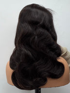 Body wave double drawn HD lace