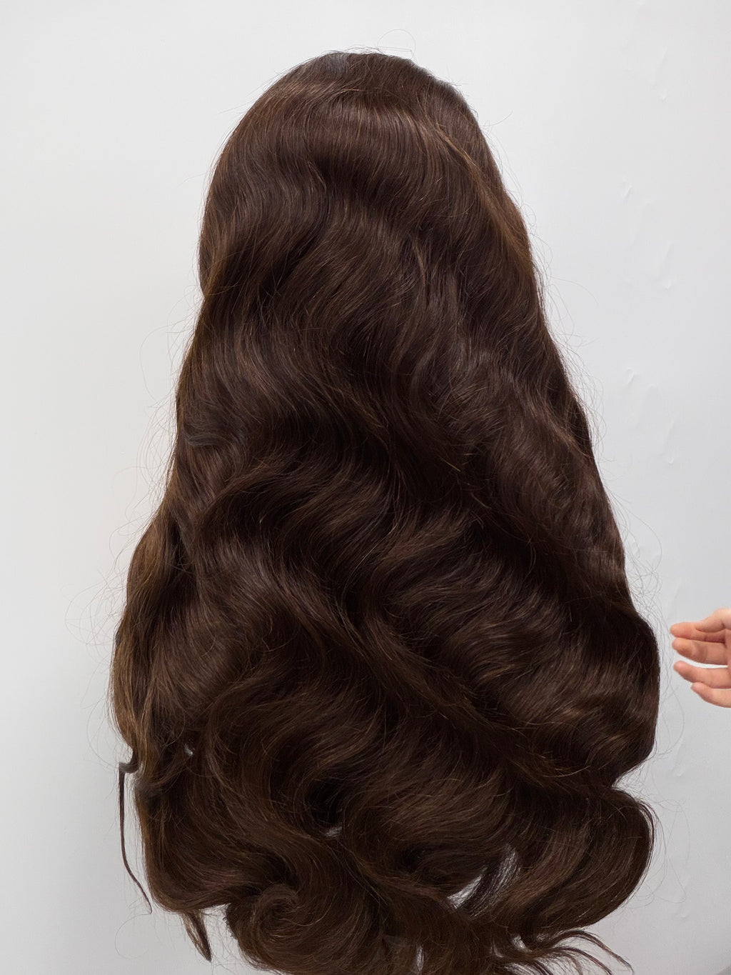 Body wave double drawn HD lace