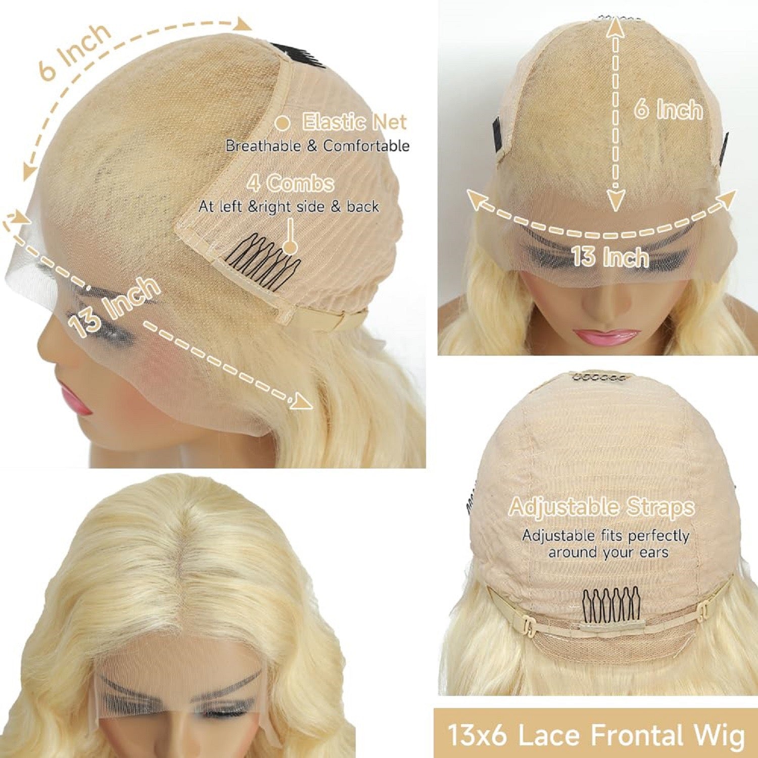Mii+ Signature- #613 Blonde Boby Wave