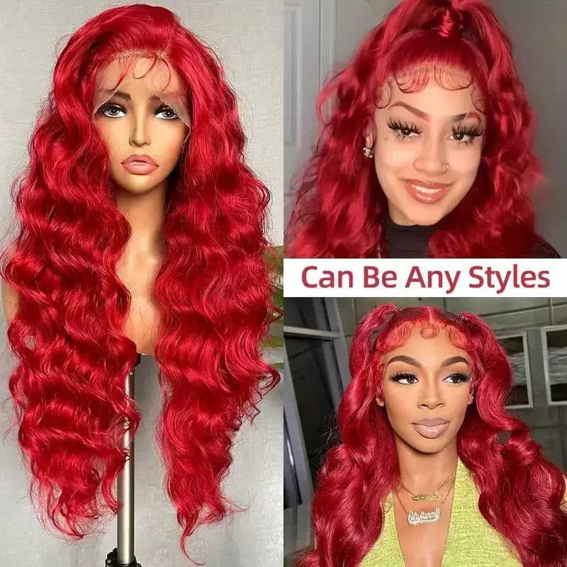 Loose Wave Luxury Red