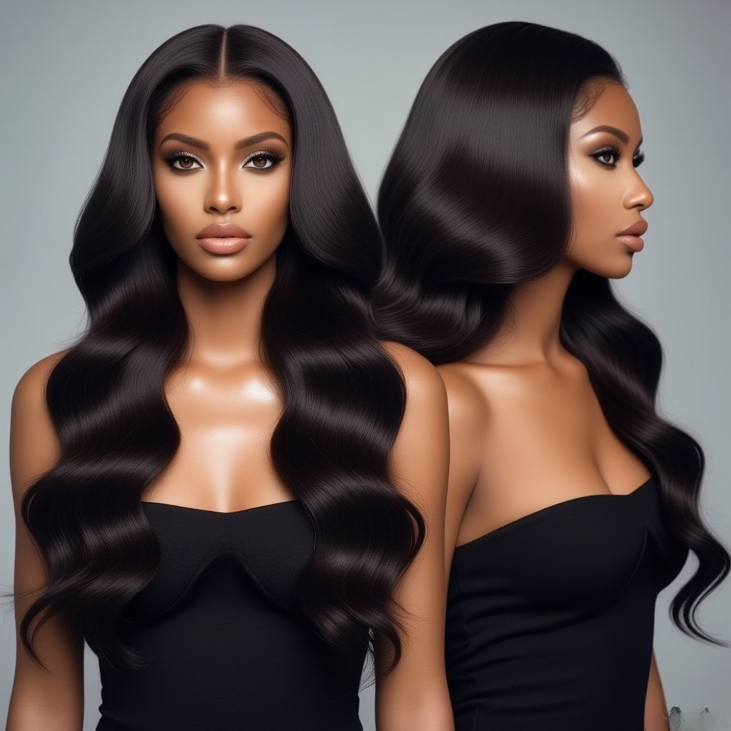 Loose Wave Black  13x4 HD Lace