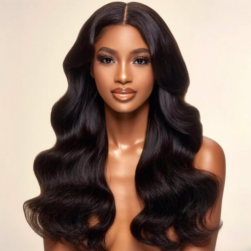 Loose Wave Black  13x4 HD Lace