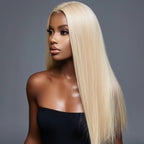 Mii+ Signature- #613 Blonde SDD Bone straight 13X4 Frontal Lace