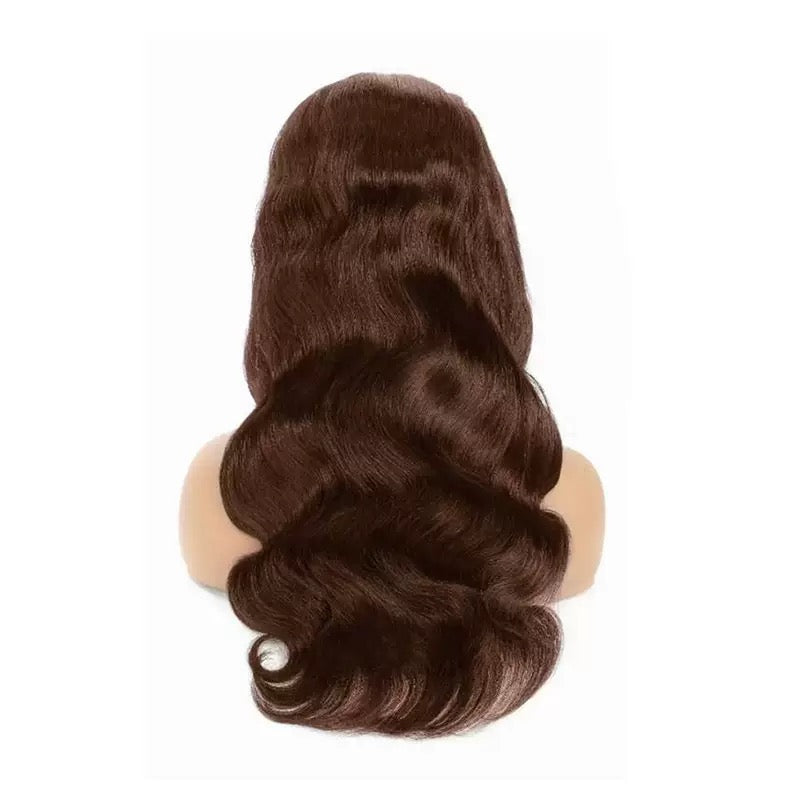 Chocolate Brown Body Wave  13x4 Frontal Lace