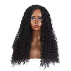 Royal Raw Remy hair - B1 Black Jerry Curly HD Lace glueless pre-plucked