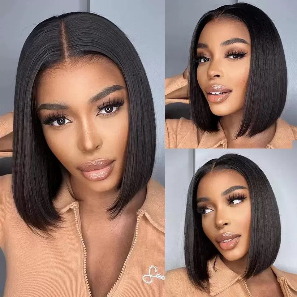 Bob Bone straight 13x4 Frontal Lace
