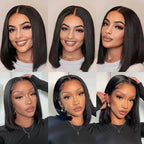 Bob Bone straight 13x4 Frontal Lace 180% density