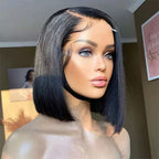 Bob Bone straight 13x4 Frontal Lace 180% density