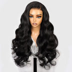Royal Raw Remy hair - B1 Black Body wave HD Lace glueless pre-plucked