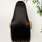 Royal Raw Remy hair - B1 Black Bone Straight HD Lace glueless pre-plucked