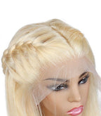 Mii+ Signature- #613 Blonde SDD Bone straight 13X4 Frontal Lace