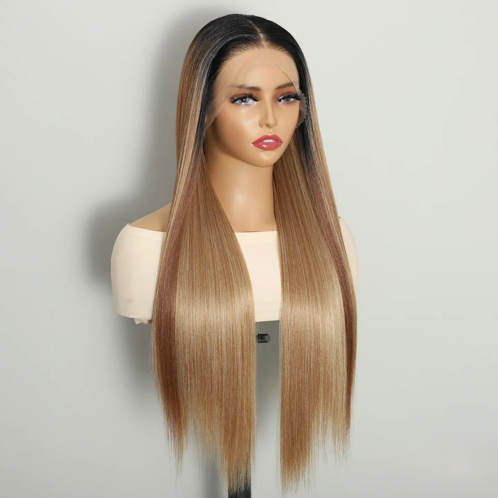 Mii+ Signature-Ombre blonde Bone straight