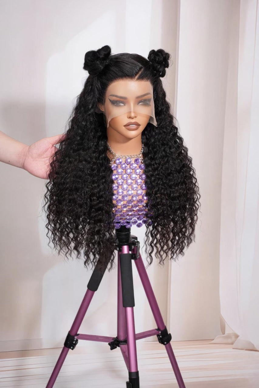 Mii+ Signature | Black Deep Curly HD Lace glueless