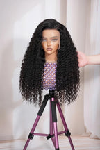 Mii+ Signature | Black Deep Curly HD Lace glueless