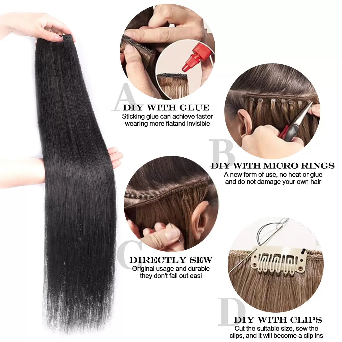 Mii+ Super double drawn volume Weft