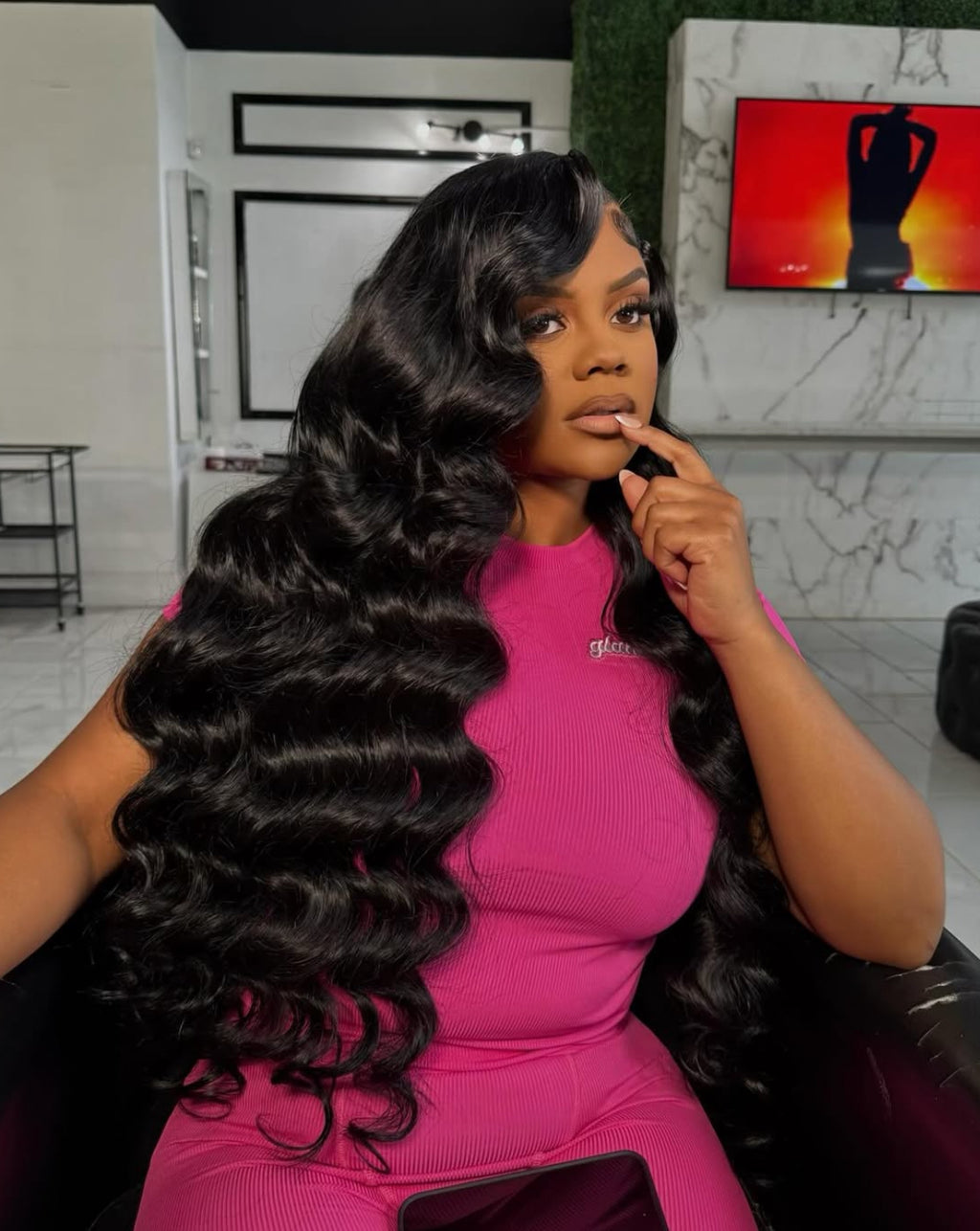 Mii+ Signature | Natural black Loose wave glueless