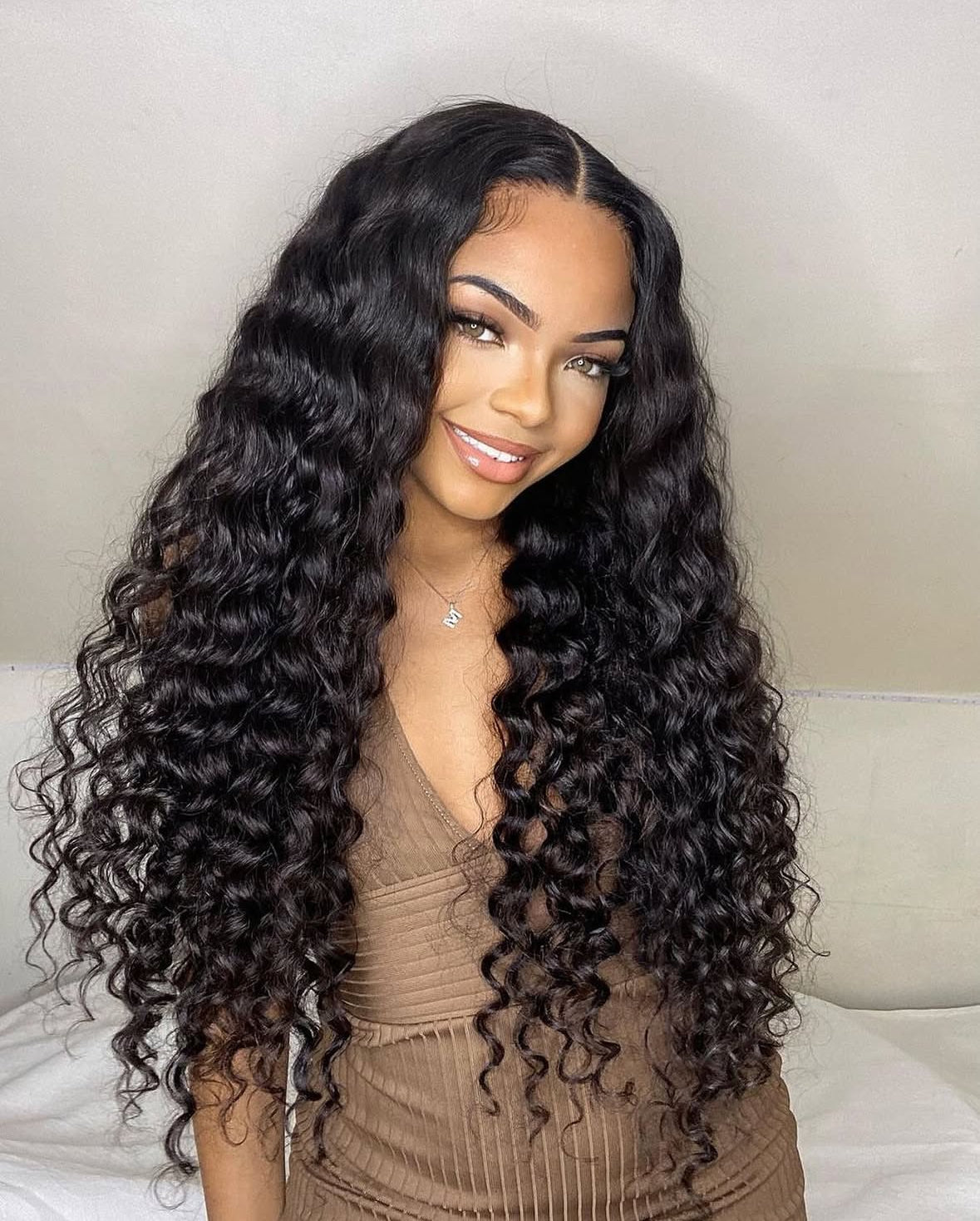 Mii+ Signature | Black Deep Curly HD Lace glueless