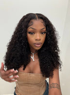 Wear and go |#B1 Black Burmese Curly