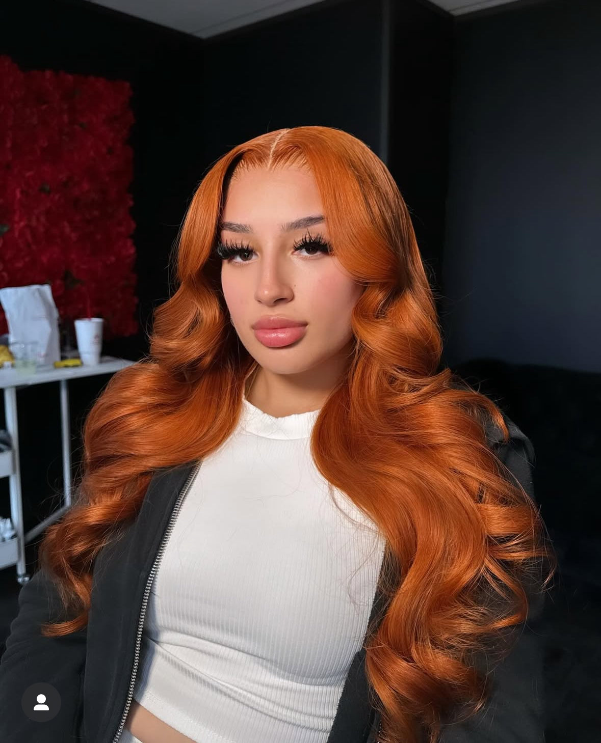 Mii+ Smart | ginger orange Body Wave Frontal Lace