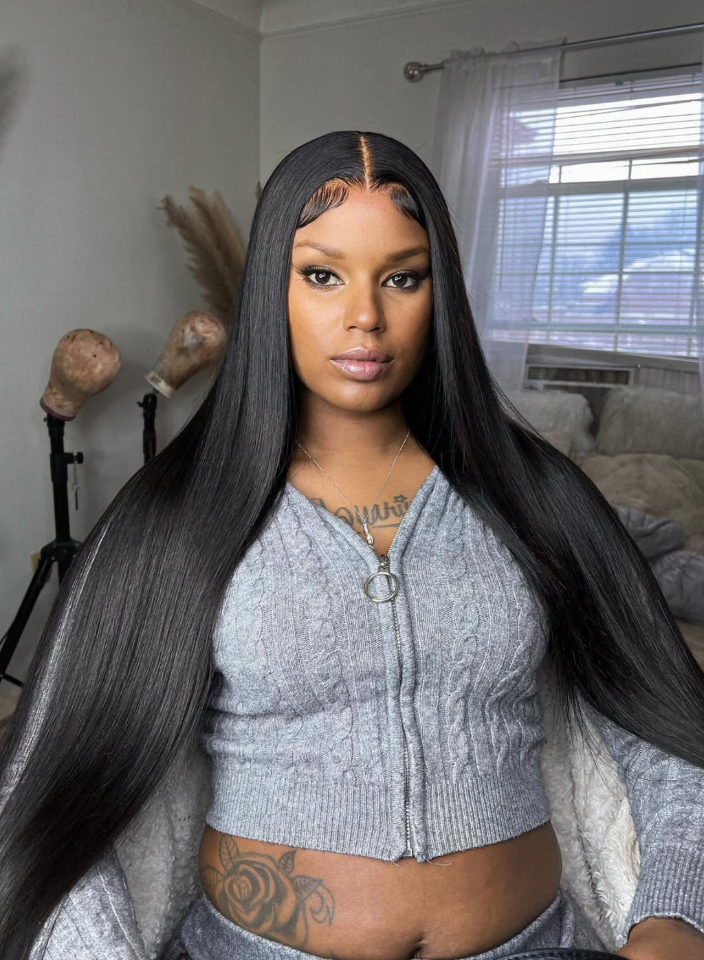 Mii+ Signature- TangleGuard™ natural black bone straight