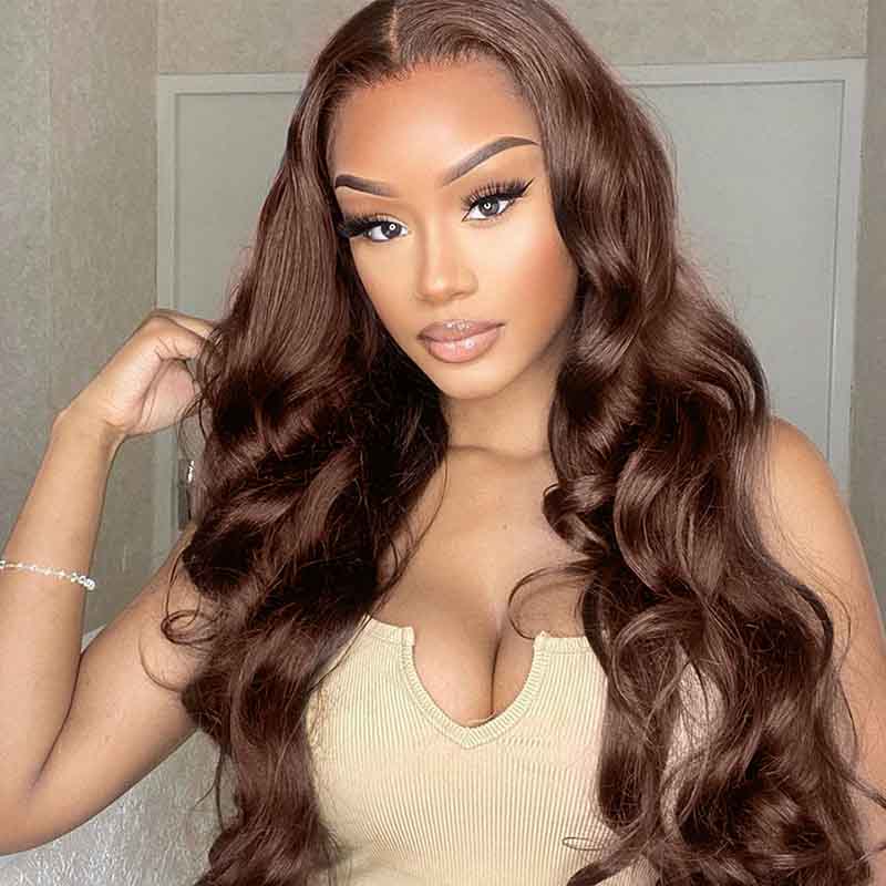 Mii+ Signature- #4 Chocolate Brown Boby Wave