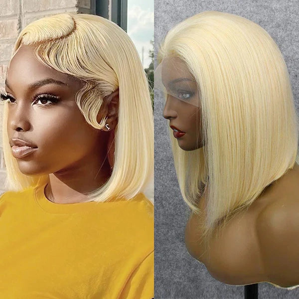 Mii+ Signature-Bob #613 blonde straight 180% density