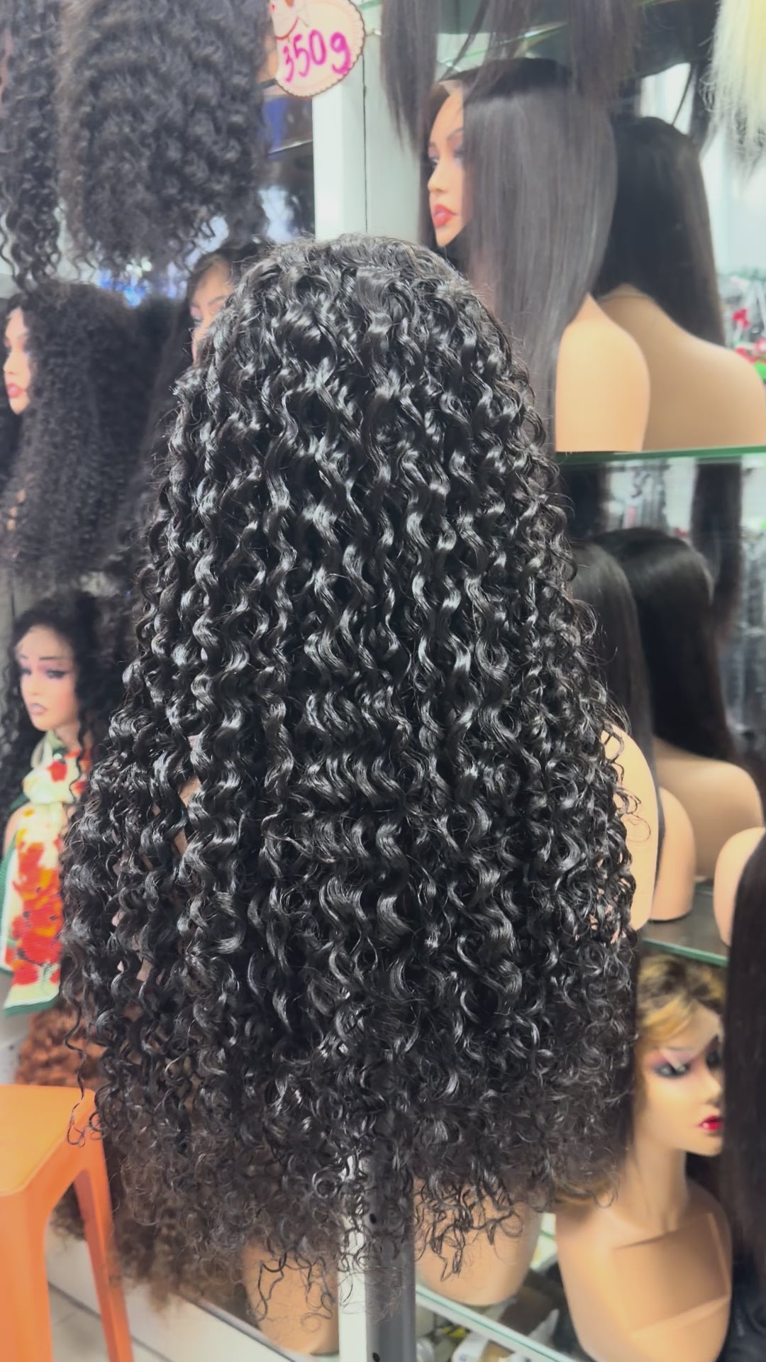 Water wave 250%density double drawn 5x5HD Lace closure Glueless Wigs