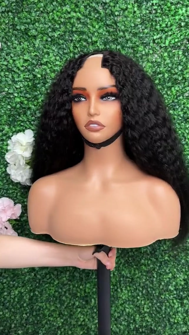 Mii+ Signature| V Part Kinky Straight glueless