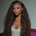 Mii+ Signature | chocolate brown Deep Curly HD Lace