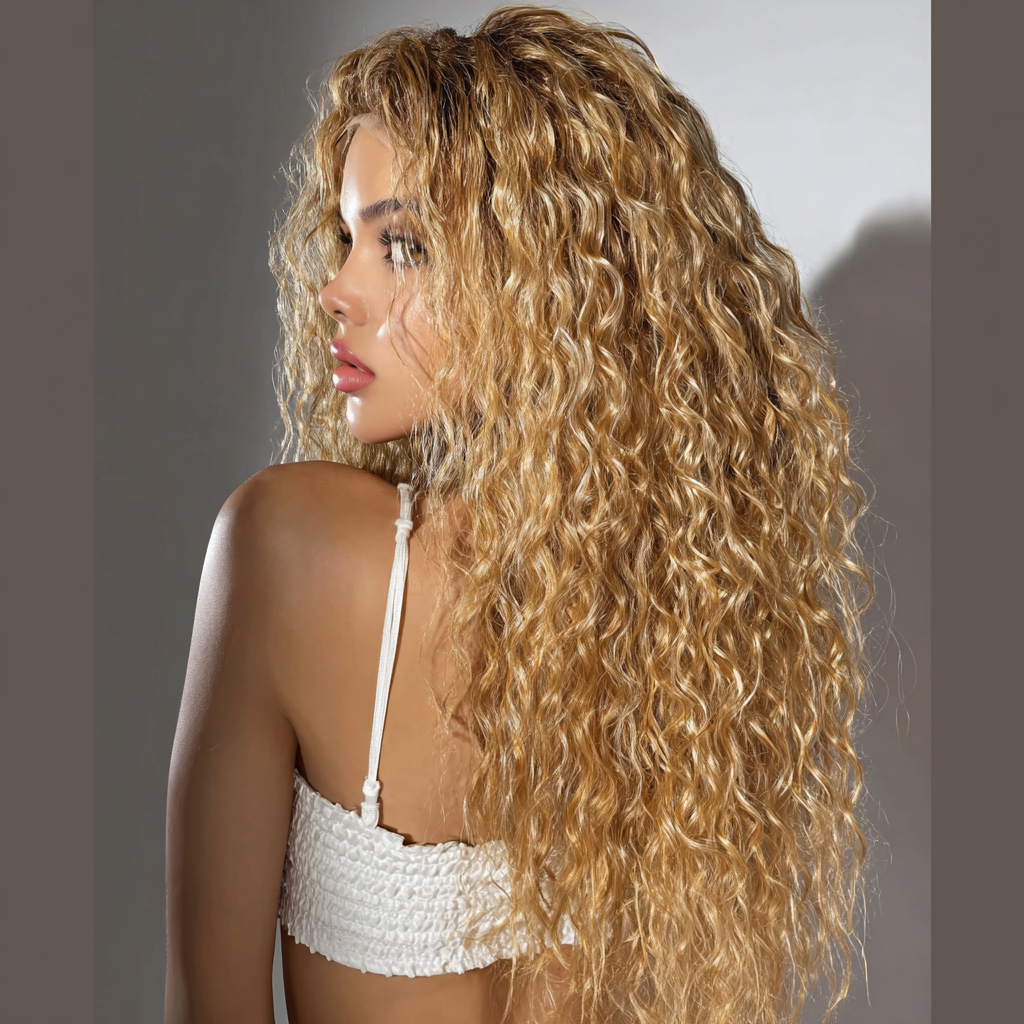 Mii+ Signature- #27 Honey blonde jerry Curly
