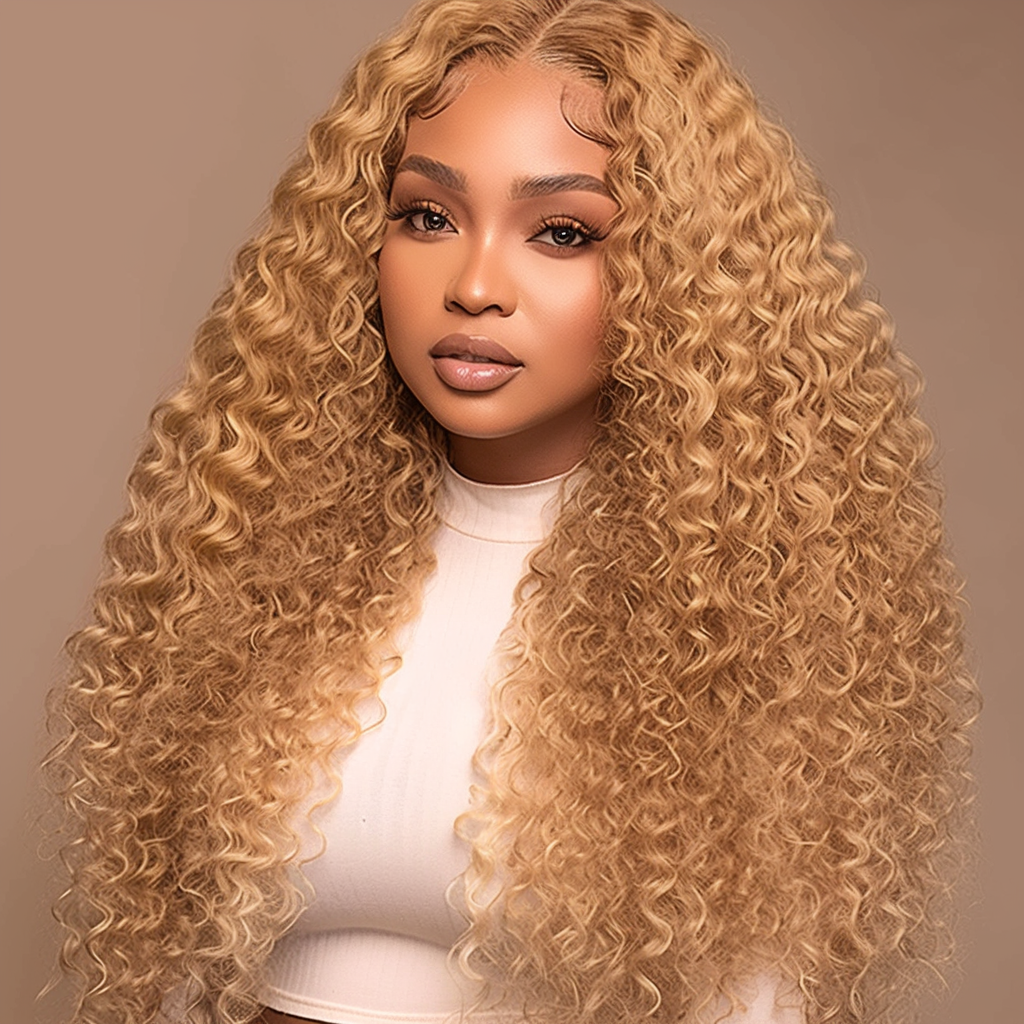 Mii+ Signature- #27 Honey blonde jerry Curly