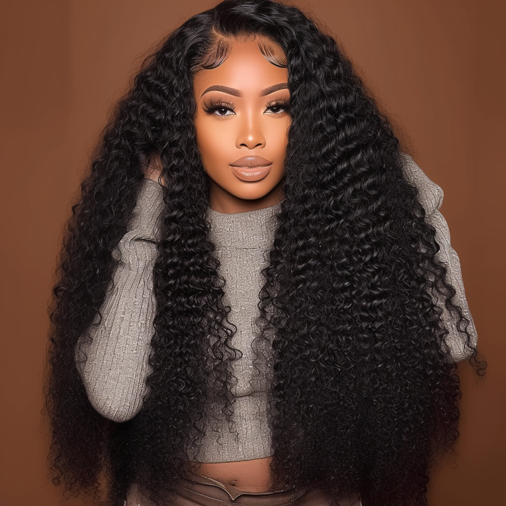 Mii+ Signature | black Jerry Curly HD Lace glueless