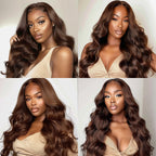 Mii+ Signature- #4 Chocolate Brown Boby Wave
