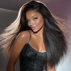 Mii+ Signature| V Part Kinky Straight glueless